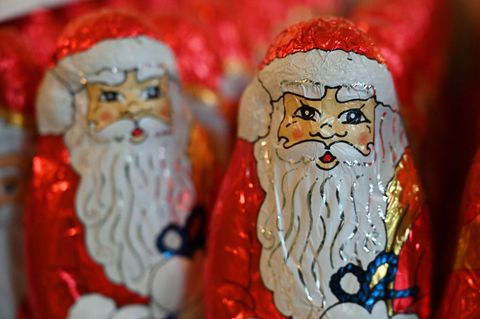 Ein Schoko-Weihnachtsmann musste bei einem Einbruch in Rheinland-Pfalz dran glauben (Symbolbild)