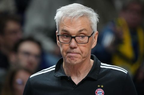 Muss beim FC Bayern vorzeitig gehen: Trainer Gordon Herbert. (Archivbild) Foto: Soeren Stache/dpa