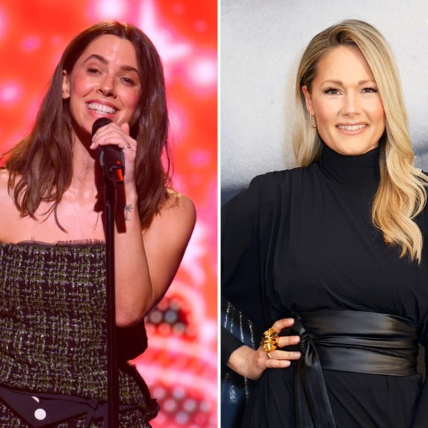 Vanessa Mai (li.) ließ sich gerne mit Helene Fischer vergleichen.