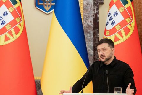 Der ukrainische Präsident Wolodymyr Selenskyj