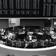 Meist läuft auf dem Parkett nicht viel – der Handel findet größtenteils digital statt