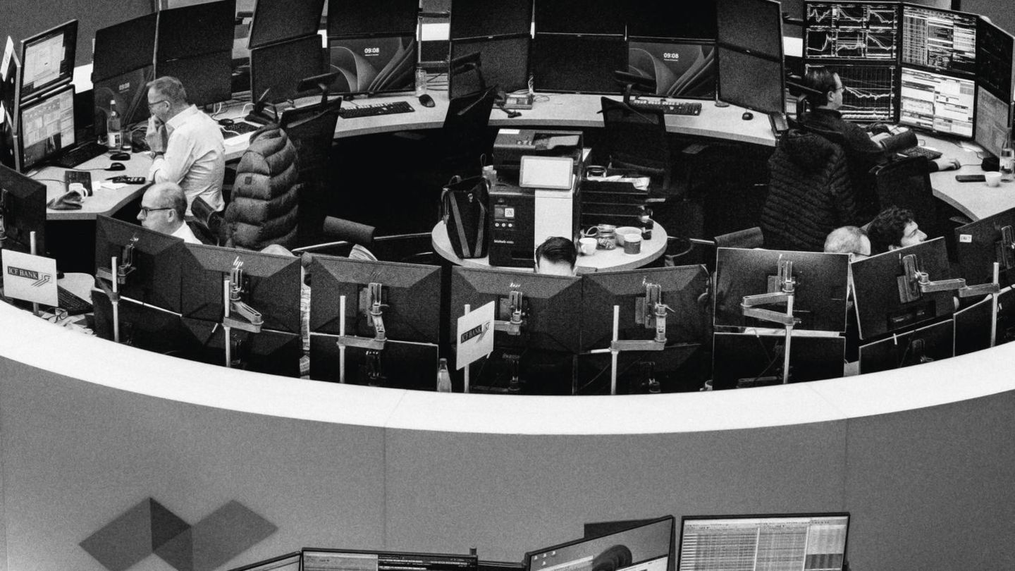 Meist läuft auf dem Parkett nicht viel – der Handel findet größtenteils digital statt