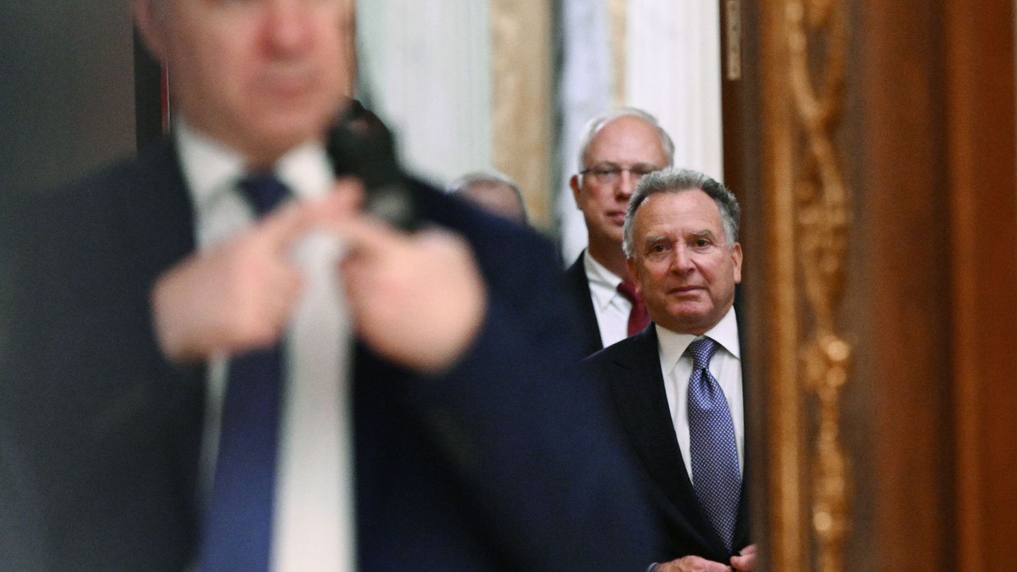 Vor wenigen Wochen war er erneut im Kreml: der Sondergesandte Witkoff. (Archivbild) Foto: Kristina Kormilitsyna/Sputnik, Kremlin