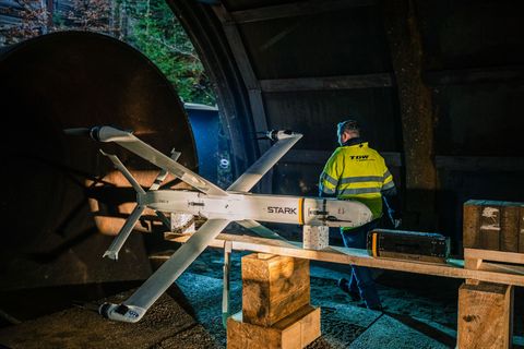 Nach Angaben von Stark Defence wurden mehr als 800 mm Panzerstahl durchdrungen. Foto: Mbda Deutschland Gmbh/dpa