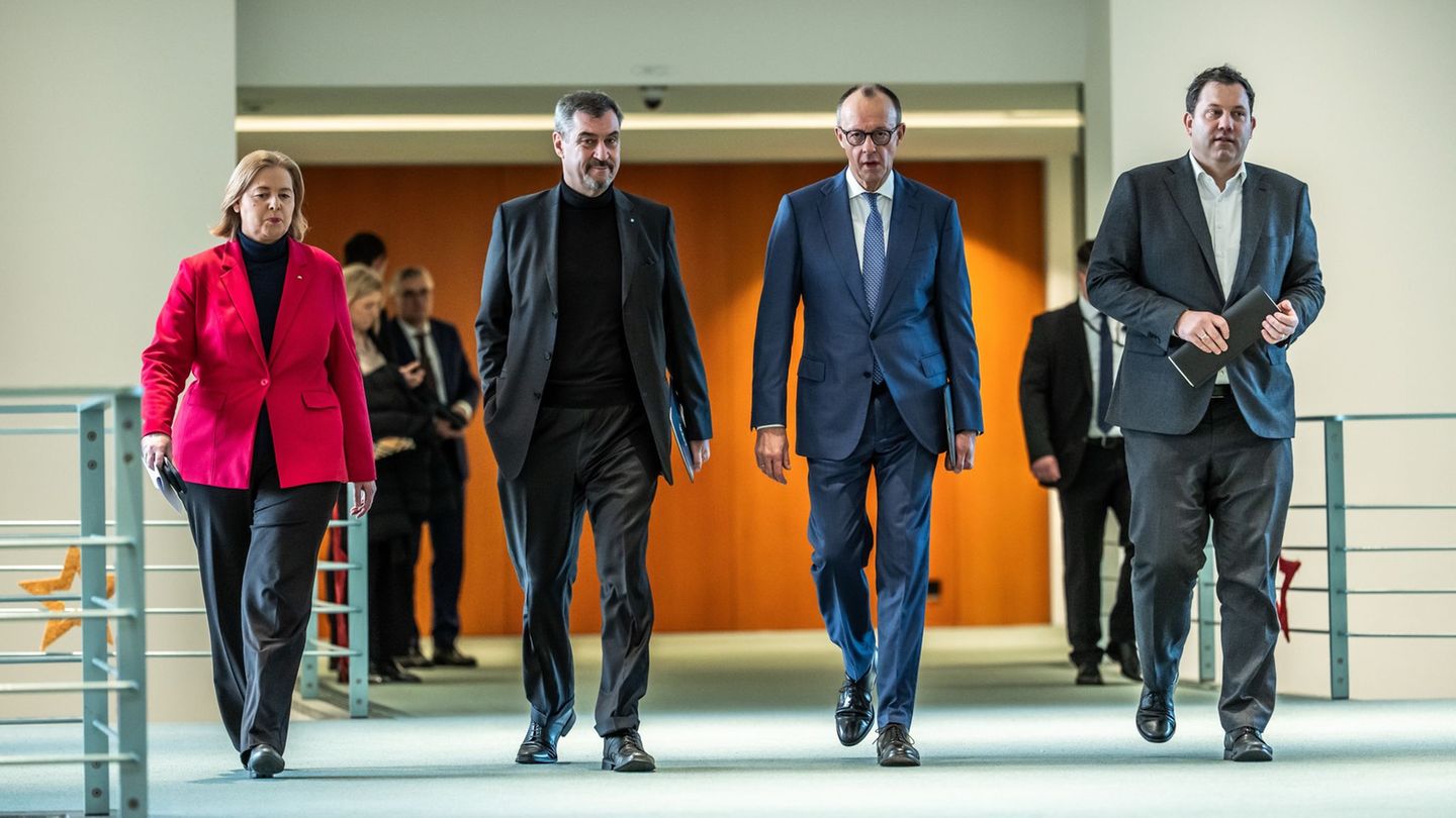 Wohin geht es für die Koalitionäre im neuen Jahr? Foto: Michael Kappeler/dpa