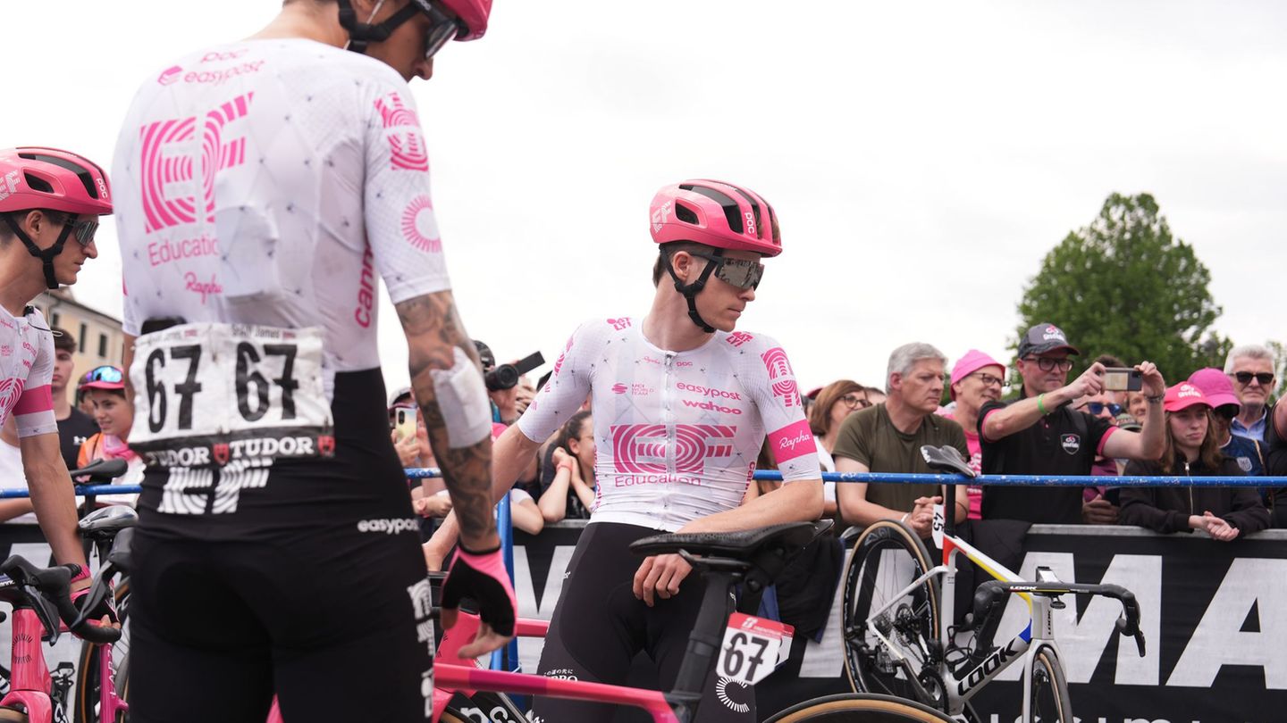 An Borreliose erkrankt: Der Radprofi Georg Steinhauser. (Archiv) Foto: Massimo Paolone/LaPresse via ZUMA Press/dpa