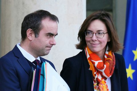 Sébastien Lecornu und Amélie de Montchalin