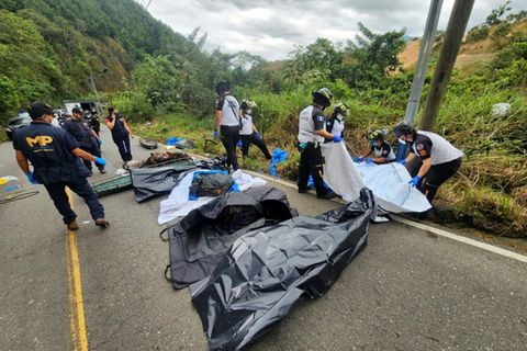 Nahe Guatemala-Stadt gefundene Leichen