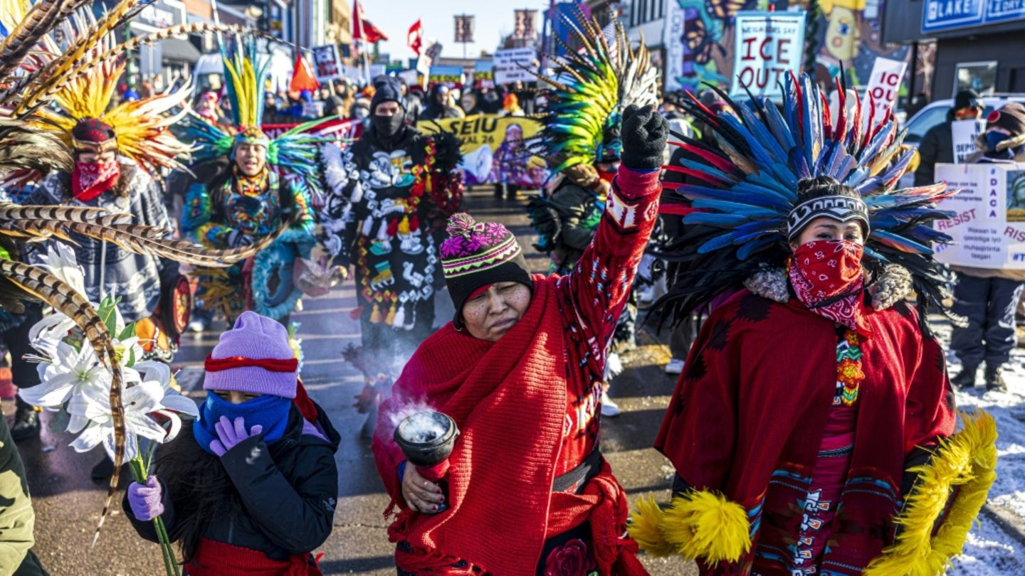 Farbenfroher Protest