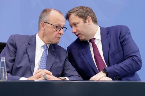 Kanzler Friedrich Merz (li.) und sein Vize Lars Klingbeil
