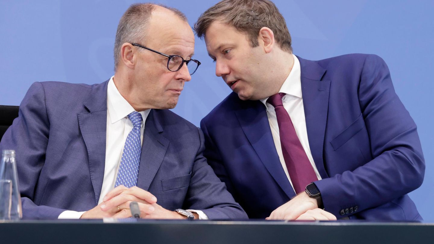 Kanzler Friedrich Merz (li.) und sein Vize Lars Klingbeil