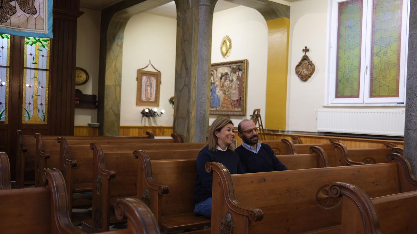 Die Leos in einer Kirche in der Türkei