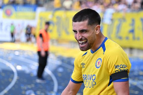 Bleibt in Braunschweig: Fabio Di Michele Sanchez. (Archivbild) Foto: Swen Pförtner/dpa