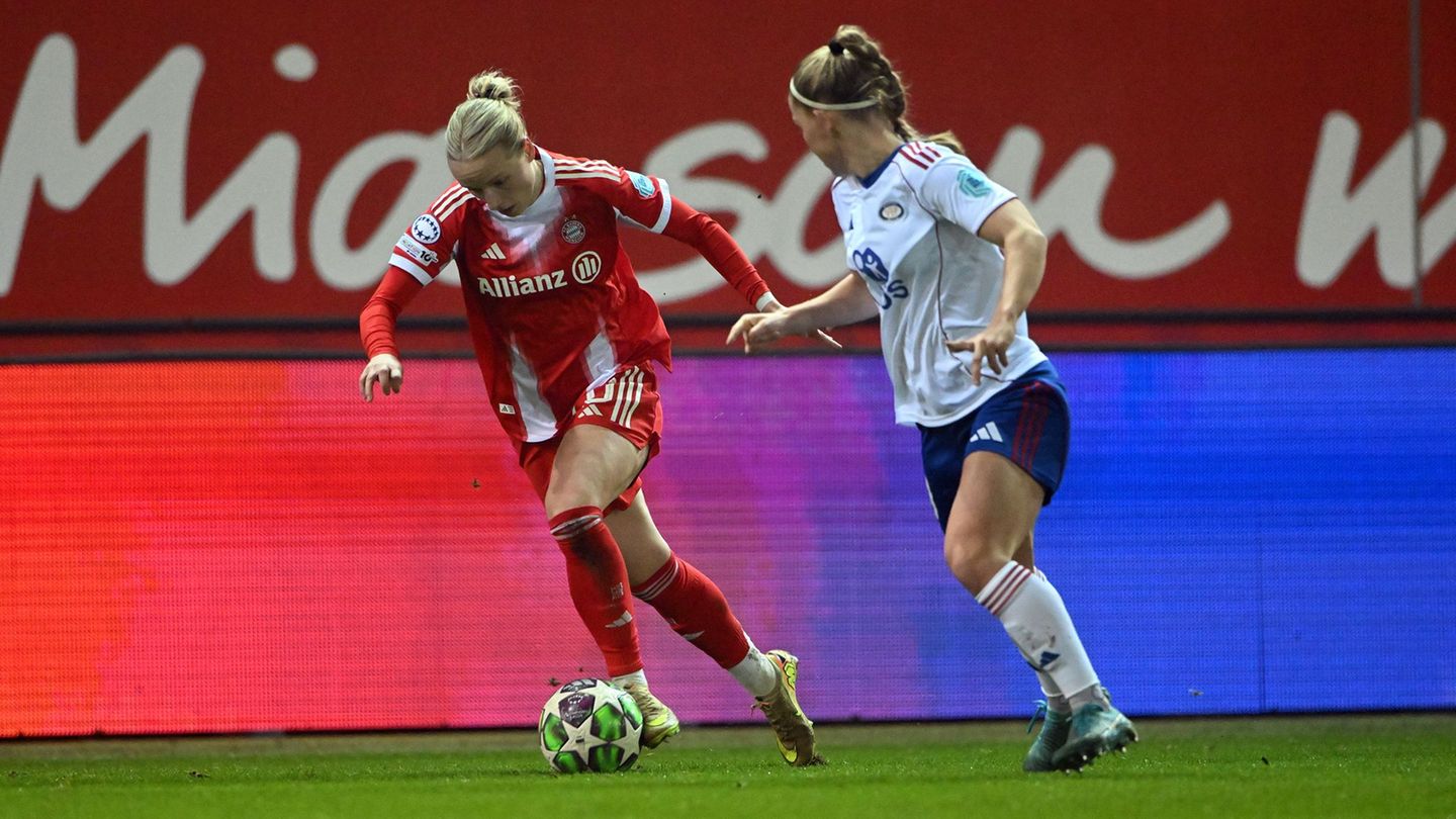 Franziska Kett und die Bayern-Fußballerinnen gewinnen das letzte Spiel des Jahres. (Archivbild) Foto: Jens Niering/dpa