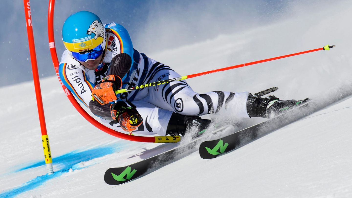 Felix Neureuther bei einem Rennen im Jahr 2016. (Archivbild) Foto: Jean-Christophe Bott/KEYSTONE/dpa