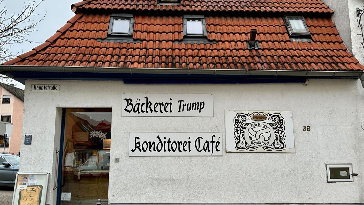 Die Bäckerei Trump wird geschlossen. Foto: Katja Sponholz/dpa