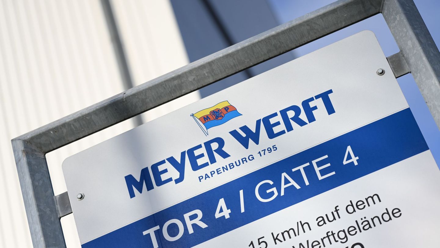 Die Meyer Werft gehört zu jeweils 40 Prozent dem Bund und dem Land Niedersachsen. (Archivbild) Foto: Lars Penning/dpa