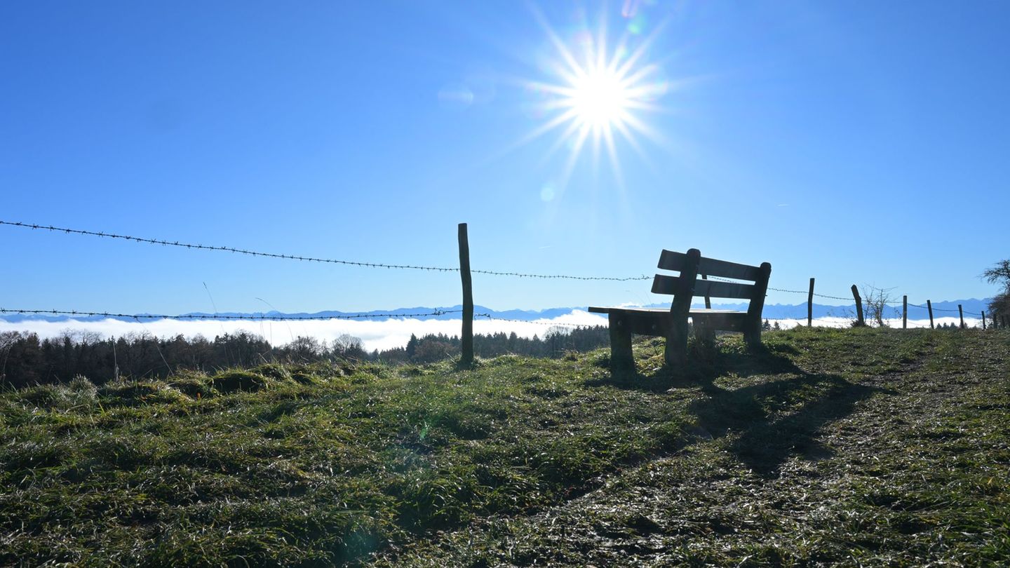 An Weihnachten soll es in Bayern sonnig werden. (Archivbild) Foto: Malin Wunderlich/dpa