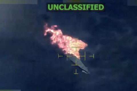 Videoclip, der den Angriff aus der Vogelperspektive zeigen soll