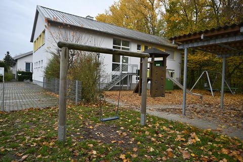 Die Kita Rosengarten im südhessischen Lampertheim ist heute geschlossen