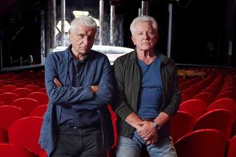 Ihr vorletzter Fall führt die Kriminalhauptkommissare Franz Leitmayr (Udo Wachtveitl, links) und Ivo Batic (Miroslav Nemec) ans Residenztheater.