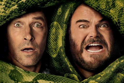 Paul Rudd (links) und Jack Black kommen in der Actionkomödie "Anaconda" einer Riesenschlange in die Quere.