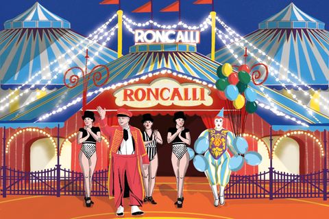 Roncalli ist heute einer der drei letzten verbliebenen großen Zirkusse des Landes.