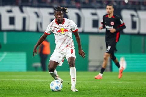 Amadou Haidara verlässt den sächsischen Bundesligisten RB Leipzig. (Archivbild) Foto: Jan Woitas/dpa