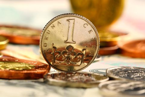 Tschechische Kronen