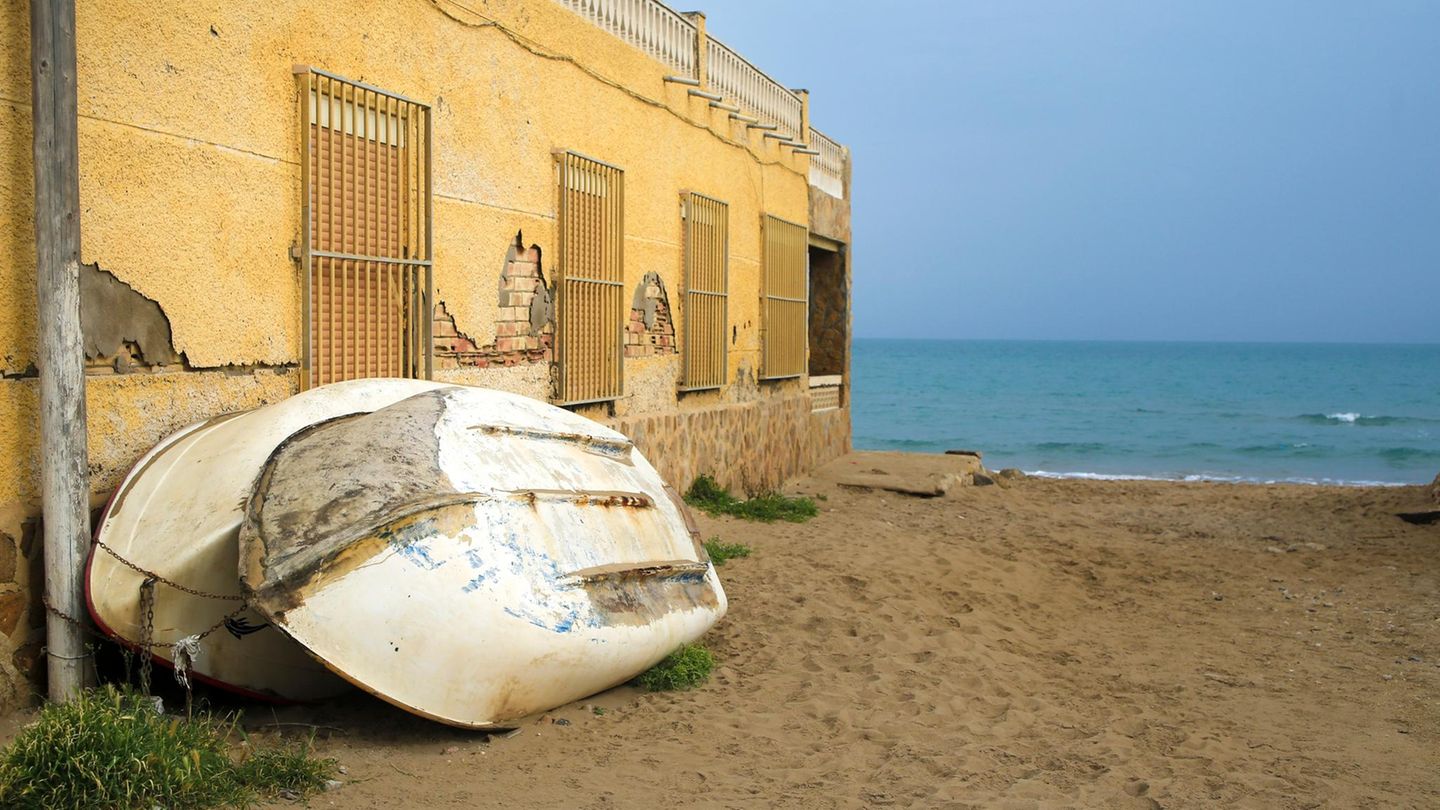 Strand von El Pinet in Spanien