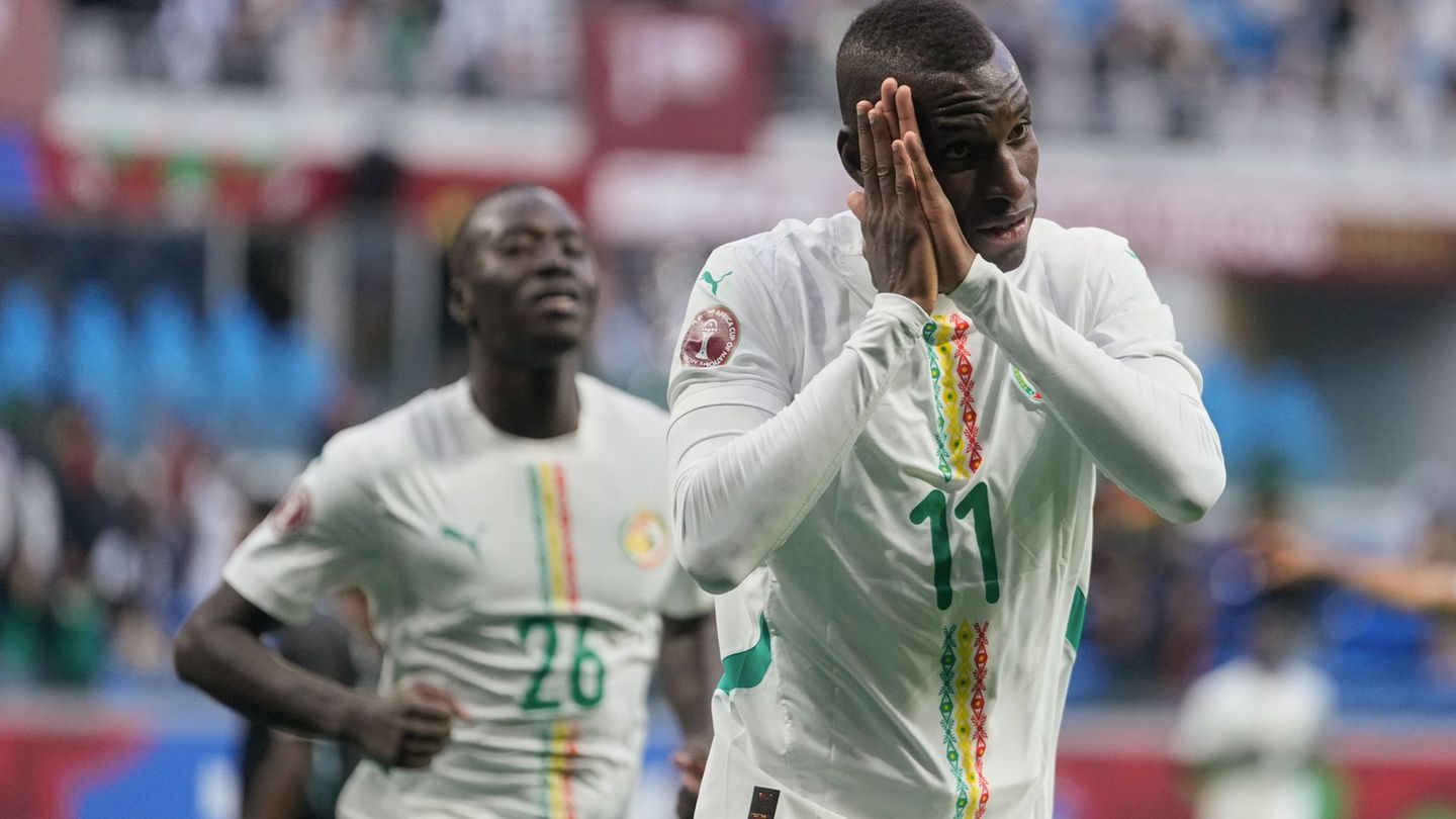 War der Matchwinner für Senegal: Nicolas Jackson Foto: Mosa'ab Elshamy/AP/dpa