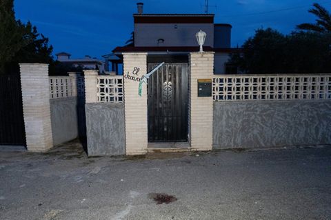 Blutspuren am Tatort