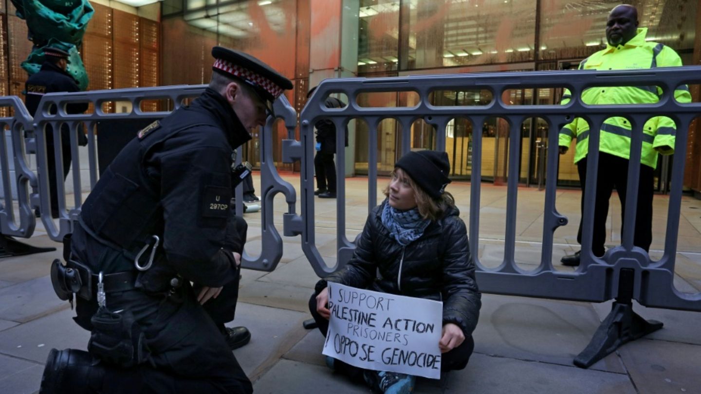 Greta Thunberg in London