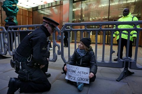 Greta Thunberg in London
