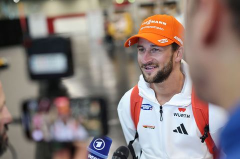 Markus Eisenbichler hat über sein Leben nach der Karriere gesprochen. (Archivbild) Foto: Daniel Löb/dpa
