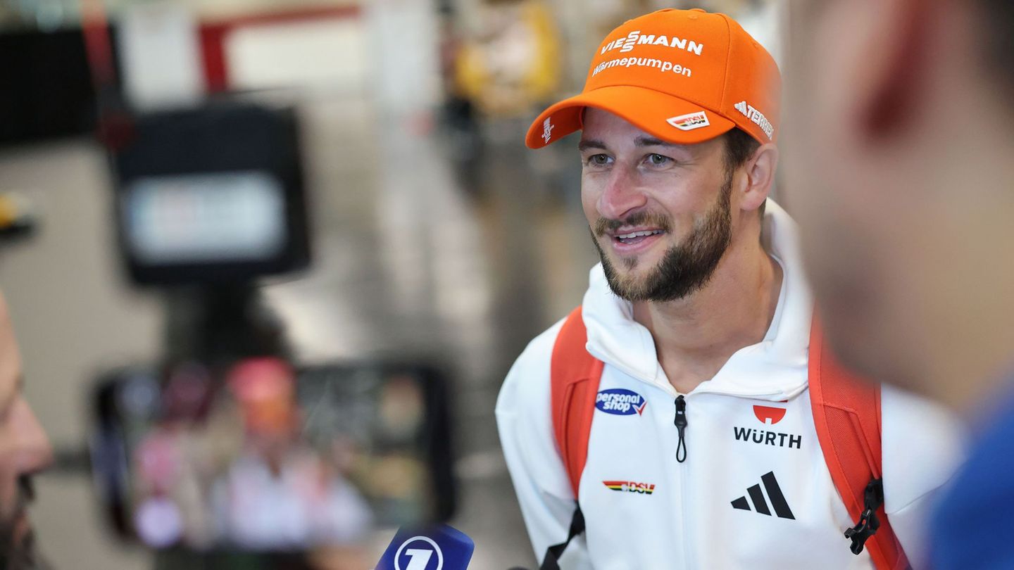 Markus Eisenbichler hat über sein Leben nach der Karriere gesprochen. (Archivbild) Foto: Daniel Löb/dpa