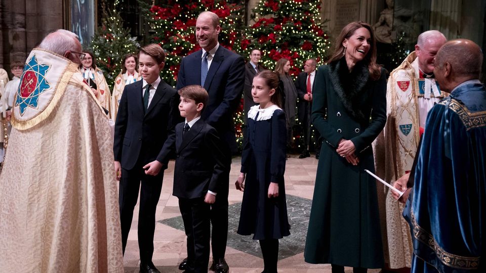 Prinzessin Kate beim Weihnachtskonzert in der Westminster Abbey