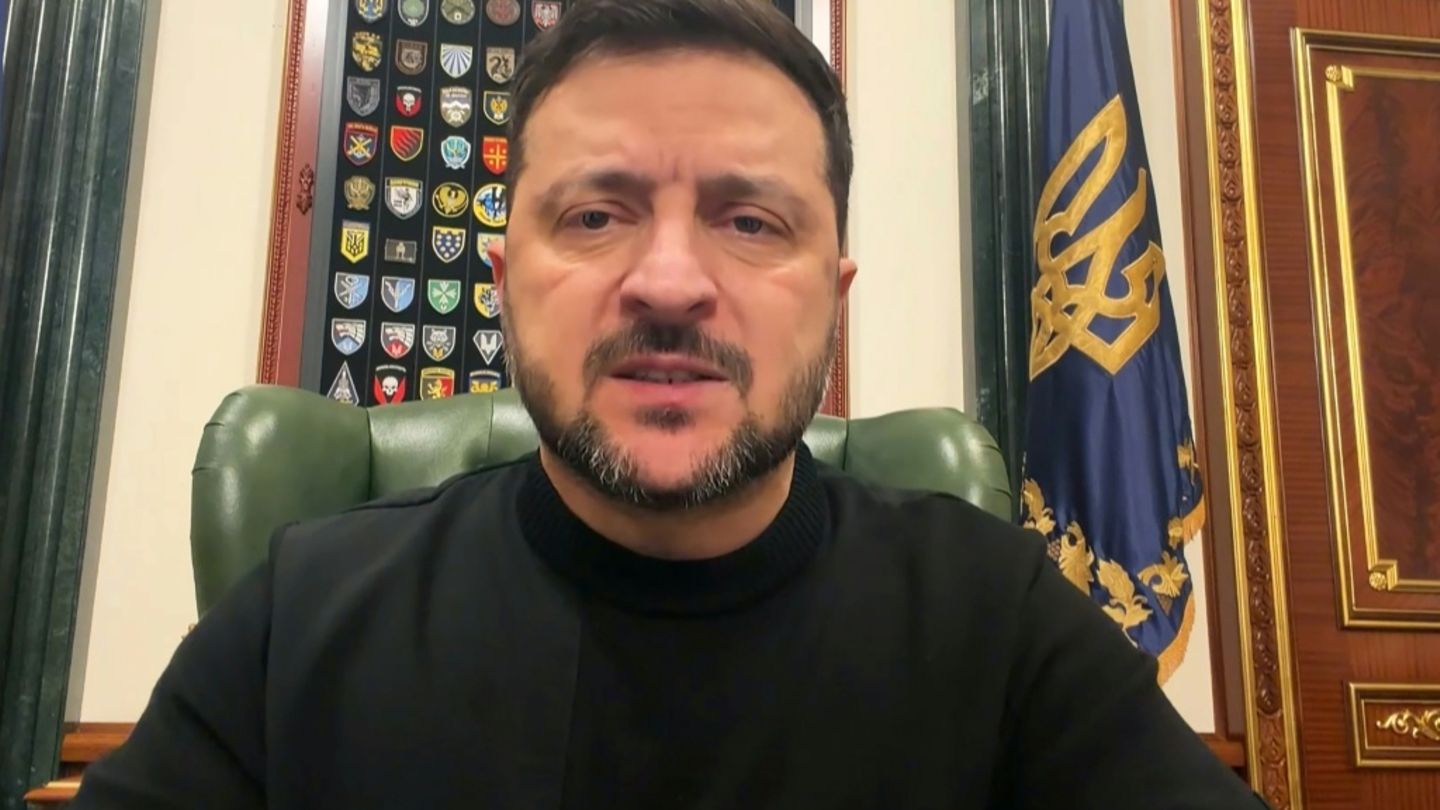 Der ukrainische Präsident Wolodymyr Selenskyj