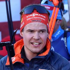 Sivert Guttorm Bakken im Dezember 2025 in Hochfilzen