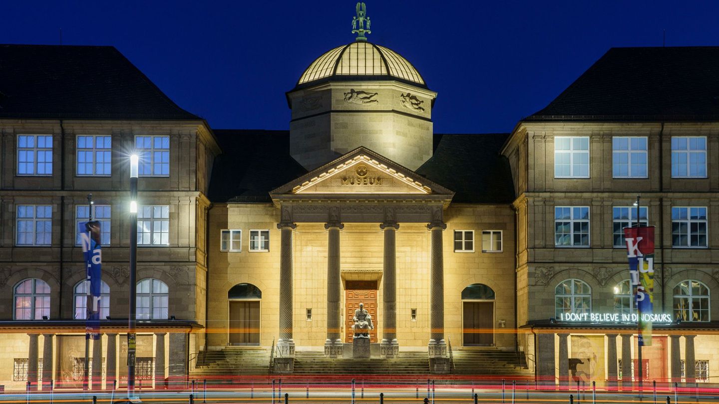 Das Museum Wiesbaden blickt auf die weiblichen Mitglieder der Künstlergruppe "Blaue Reiter". (Archivbild) Foto: Andreas Arnold/d