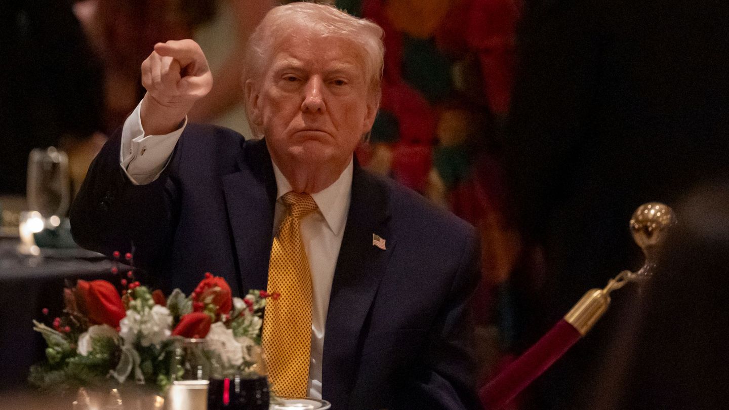 US-Präsident Trump hat den Moderator Stephen Colbert scharf angegriffen. Foto: Alex Brandon/AP/dpa