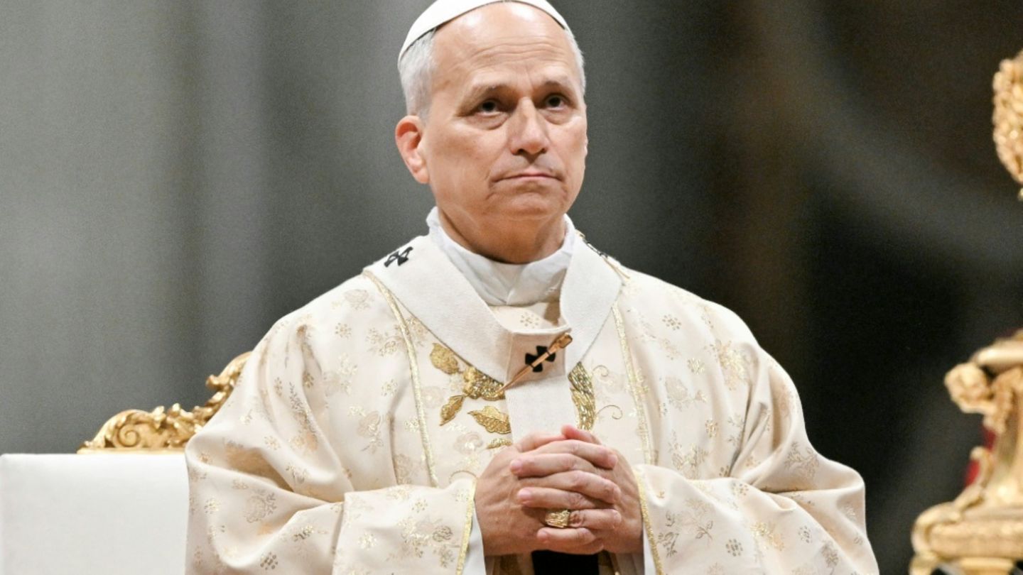 Papst Leo XIV. in der Weihnachtsmesse