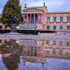 Das nach Renovierung wiedereröffnete Staatliche Museum Schwerin. (Archivbild) Foto: Jens Büttner/dpa