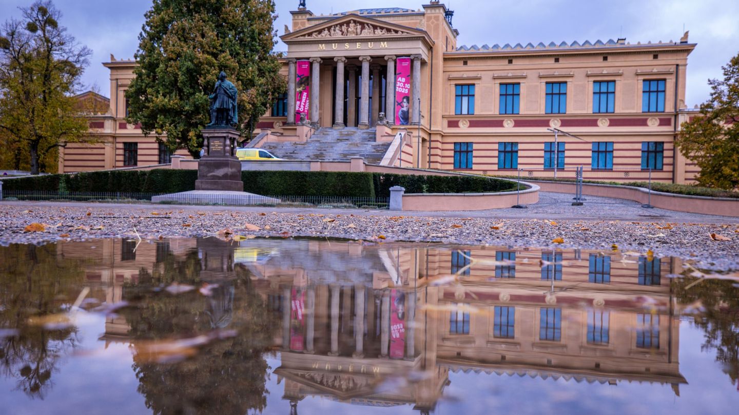 Das nach Renovierung wiedereröffnete Staatliche Museum Schwerin. (Archivbild) Foto: Jens Büttner/dpa