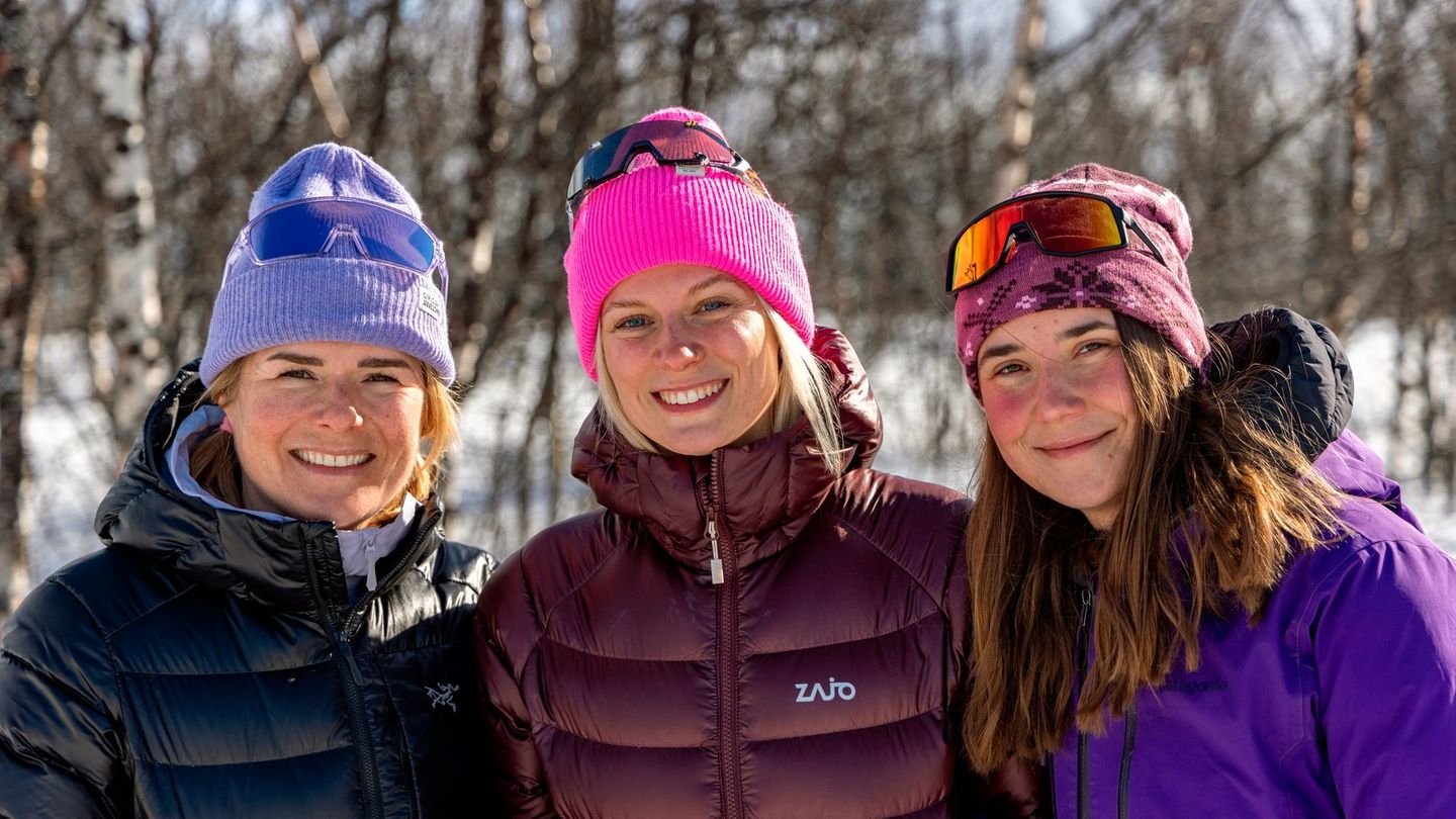 Sie tragen ihre Liebe zu den Bergen im Herzen und sind immer auf der Suche nach einem neuen Abenteuer: Für Katharina Kestler, Antonia Schlosser und Lisa Bartelmus (von links) startet eine neue Reise.