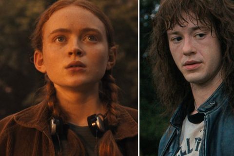 Sie erlebten in Staffel vier unvergessene Höhepunkte: Sadie Sink als Max und Joseph Quinn als Eddie Munson in "Stranger Things