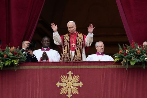 Für die Katholiken war es das erste Weihnachtsfest mit Papst Leo als Kirchenoberhaupt. Foto: Gregorio Borgia/AP/dpa