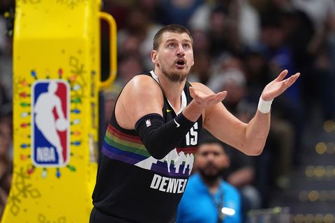 Nikola Jokic spielte ausgezeichnet. Foto: David Zalubowski/AP/dpa