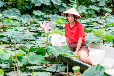 Mai Thi Nguyen-Kim besucht auf ihrer Reise durch Vietnam auch das Mekong-Delta.