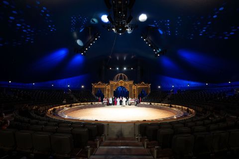 Der Circus Krone feierte am ersten Weihnachtstag die Premiere seines Winterprogramms, das in diesem Jahr unter dem Motto "Ich. D